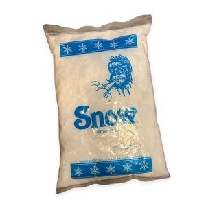 Department 56 Snow New Unopened Package 3 OZ. Village Accessories Christmas Snow